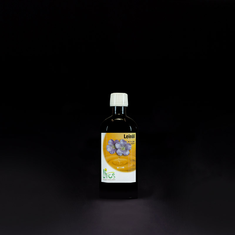 LIVOS Edible linseed oil N° 3000 (cold pressed)